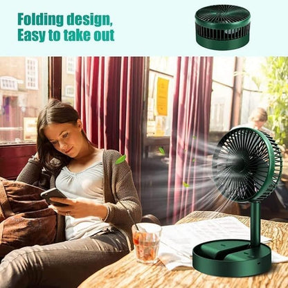 Powerful Rechargeable Table Fan