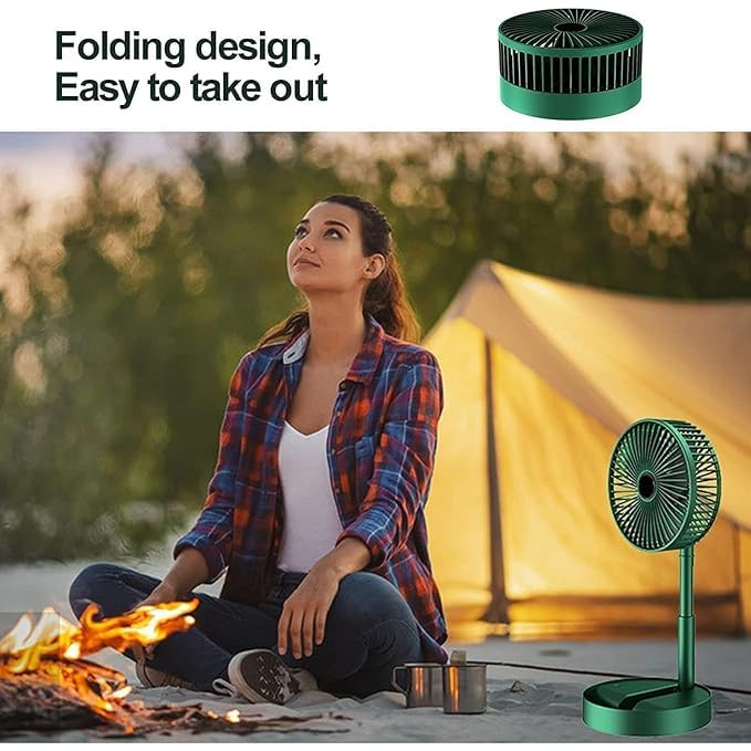 Powerful Rechargeable Table Fan