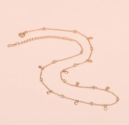 Elegant Silver Pearl Double Bracelet